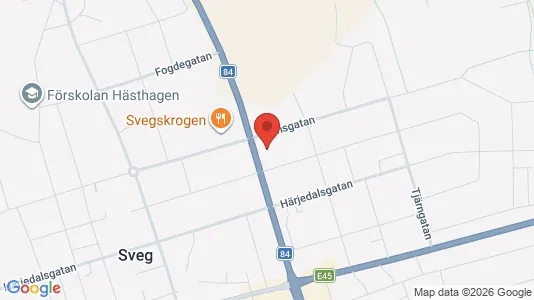 Lägenheter att hyra i Härjedalen - kort over placeringen