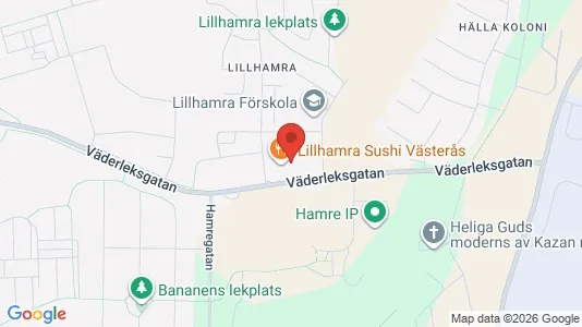 Bostadsrätter till salu i Västerås - kort over placeringen