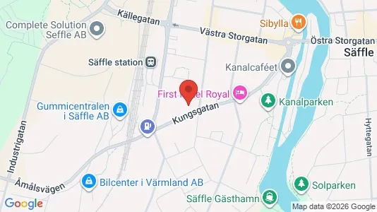 Lägenheter att hyra i Säffle - Bild från Google Street View