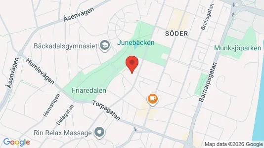 Lägenheter att hyra i Jönköping - kort over placeringen