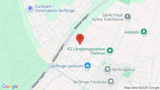 Lägenheter att hyra i Eskilstuna - kort over placeringen