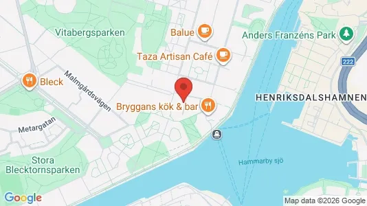 Lägenheter att hyra i Södermalm - kort over placeringen