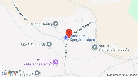 Lägenheter att hyra i Finspång - kort over placeringen