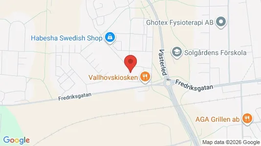 Lägenheter att hyra i Sandviken - kort over placeringen