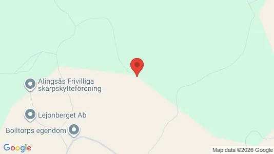 Lägenheter till salu i Alingsås - kort over placeringen