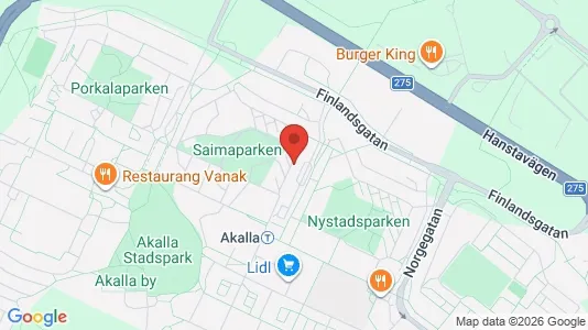 Lägenheter till salu i Västerort - kort over placeringen