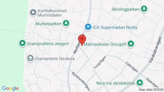 Lägenheter till salu i Uppsala - kort over placeringen