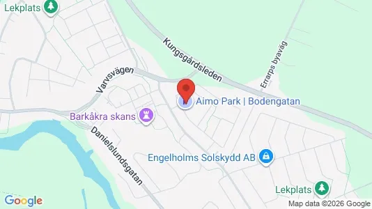 Lägenheter till salu i Helsingborg - kort over placeringen