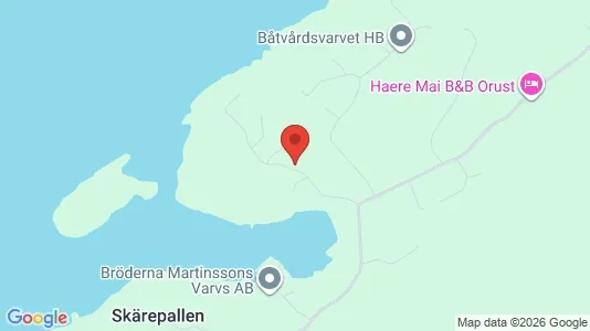 Lägenheter att hyra i Orust - kort over placeringen