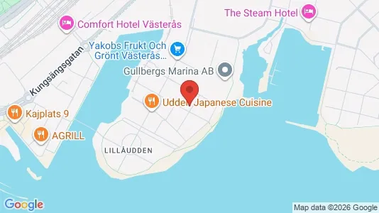 Lägenheter att hyra i Västerås - kort over placeringen