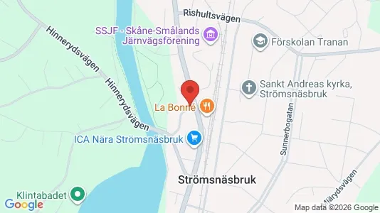 Lägenheter att hyra i Markaryd - kort over placeringen