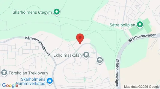Bostadsrätter till salu i Söderort - kort over placeringen
