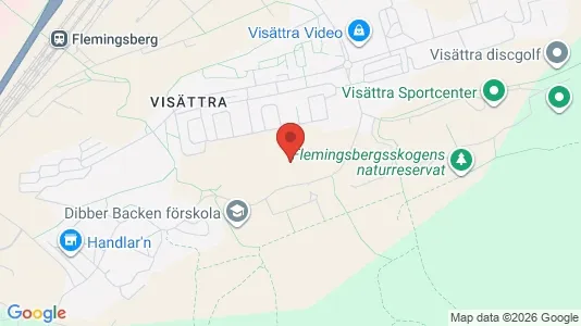 Bostadsrätter till salu i Huddinge - kort over placeringen