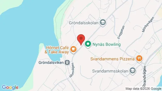 Lägenheter att hyra i Nynäshamn - kort over placeringen