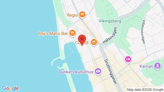 Lägenheter att hyra i Helsingborg - kort over placeringen