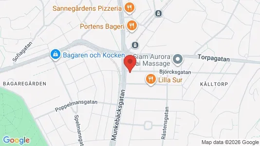 Lägenheter till salu i Örgryte-Härlanda - kort over placeringen