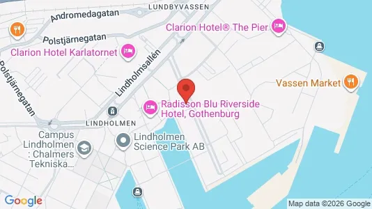 Lägenheter till salu i Lundby - kort over placeringen