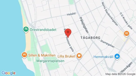 Lägenheter att hyra i Helsingborg - kort over placeringen