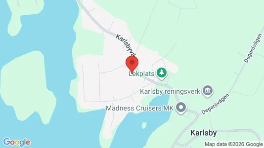 Lägenheter till salu i Motala - kort over placeringen