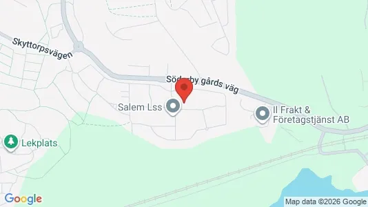 Lägenheter till salu i Salem - kort over placeringen