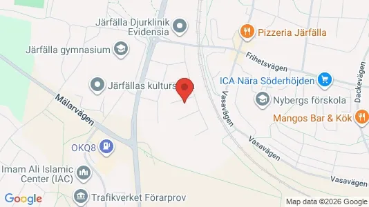 Lägenheter att hyra i Järfälla - Bild från Google Street View