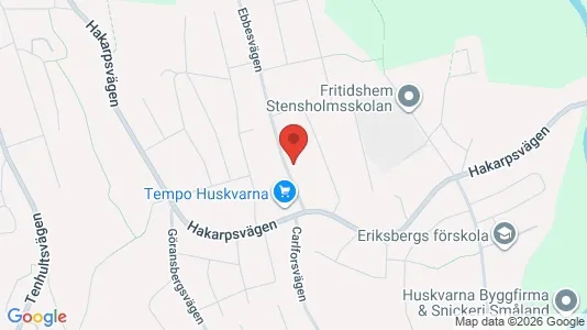 Bostadsrätter till salu i Jönköping - kort over placeringen