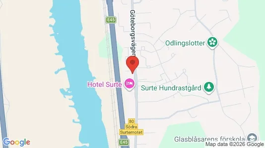 Bostadsrätter till salu i Ale - kort over placeringen