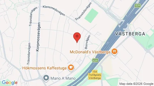 Lägenheter att hyra i Söderort - kort over placeringen