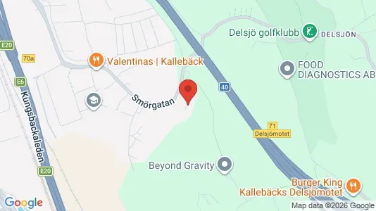 Lägenheter till salu i Örgryte-Härlanda - kort over placeringen
