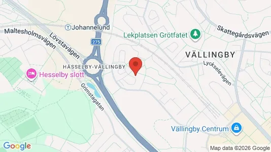 Lägenheter till salu i Västerort - kort over placeringen