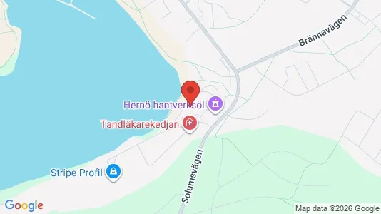 Lägenheter till salu i Härnösand - kort over placeringen