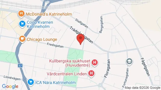Lägenheter att hyra i Katrineholm - kort over placeringen