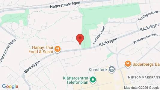 Lägenheter till salu i Söderort - kort over placeringen