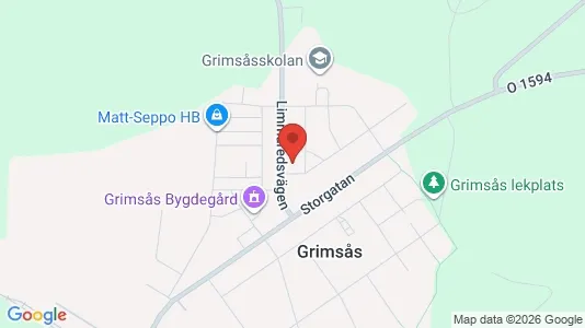 Lägenheter att hyra i Tranemo - kort over placeringen