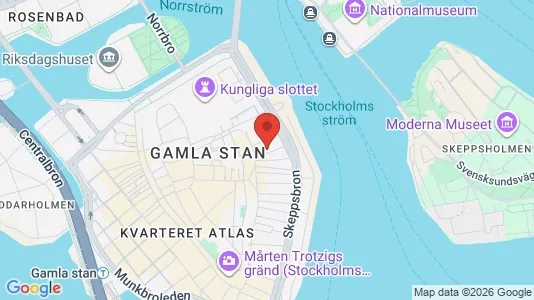Lägenheter att hyra i Stockholm Innerstad - kort over placeringen