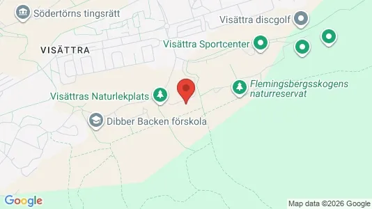 Lägenheter till salu i Huddinge - kort over placeringen