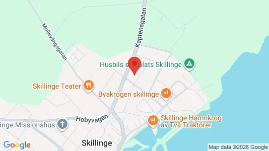 Lägenheter till salu i Simrishamn - kort over placeringen