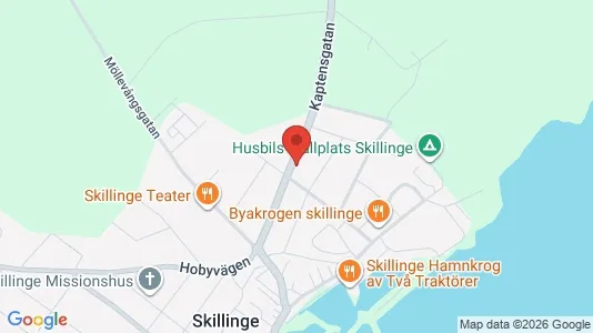 Lägenheter till salu i Simrishamn - kort over placeringen