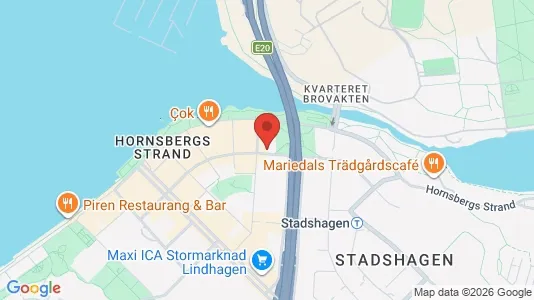 Lägenheter att hyra i Kungsholmen - kort over placeringen