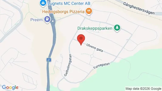 Lägenheter att hyra i Borås - kort over placeringen