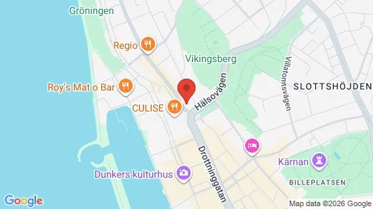 Lägenheter att hyra i Helsingborg - kort over placeringen
