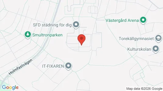 Lägenheter att hyra i Södertälje - kort over placeringen