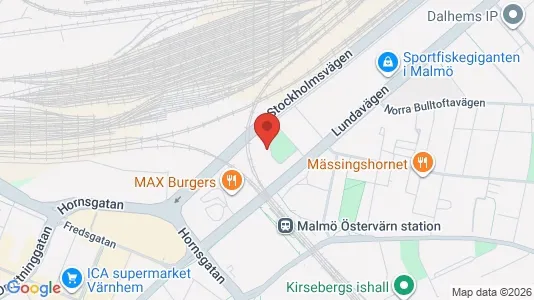 Bostadsrätter till salu i Kirseberg - kort over placeringen