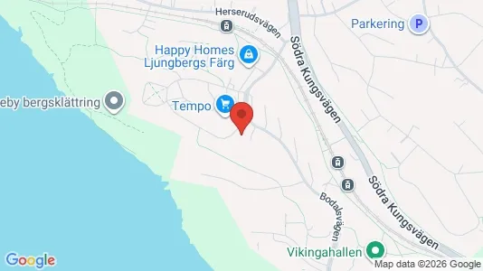 Bostadsrätter till salu i Lidingö - kort over placeringen