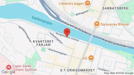 Lägenheter till salu i Kungsholmen - kort over placeringen