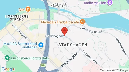 Bostadsrätter till salu i Kungsholmen - kort over placeringen