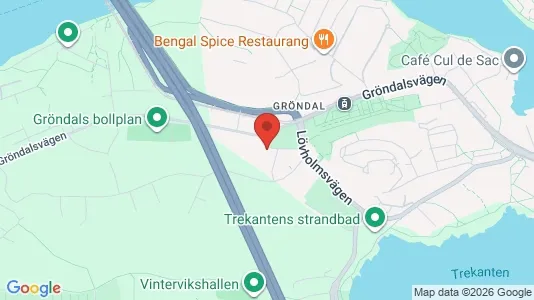 Bostadsrätter till salu i Södermalm - kort over placeringen