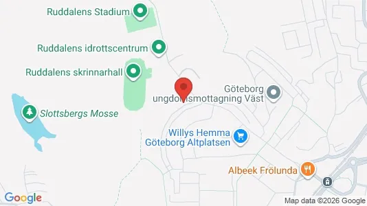 Lägenheter till salu i Askim-Frölunda-Högsbo - kort over placeringen