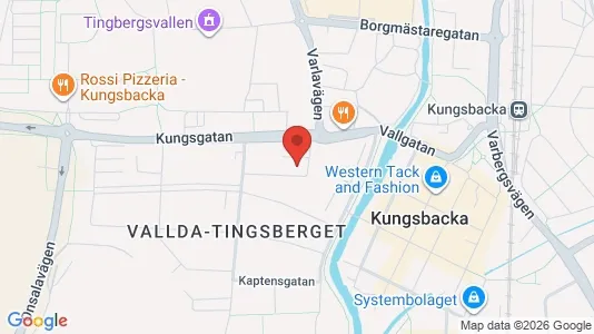 Lägenheter till salu i Kungsbacka - kort over placeringen
