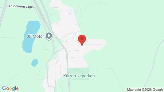 Lägenheter till salu i Norberg - kort over placeringen